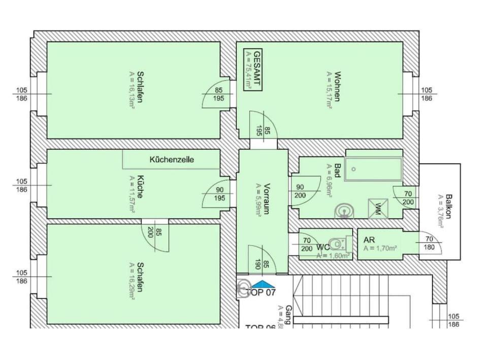 Sunny Citycenter Apartment - Graz Main Station 외부 사진